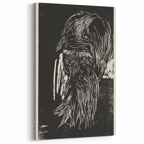 Expressionist Art: Father Müller by Ernst Ludwig Kirchner Print