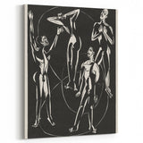 Expressionist Art: Feelings by Ernst Ludwig Kirchner Canvas Print