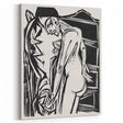 Expressionist Art: Female Nude by Ernst Ludwig Kirchner Print