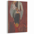 Expressionist Art: Figural Study by Weisz-Kubínčan Canvas Print