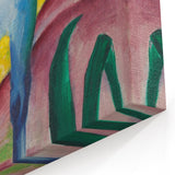 Expressionist Art: Blue Horse I by Franz Marc Canvas Print