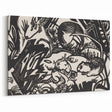 Expressionist Art: Animal Legend Genius by Franz Marc Canvas Print