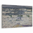 Expressionist Seascape – Gray Day at the Sea Canvas Print