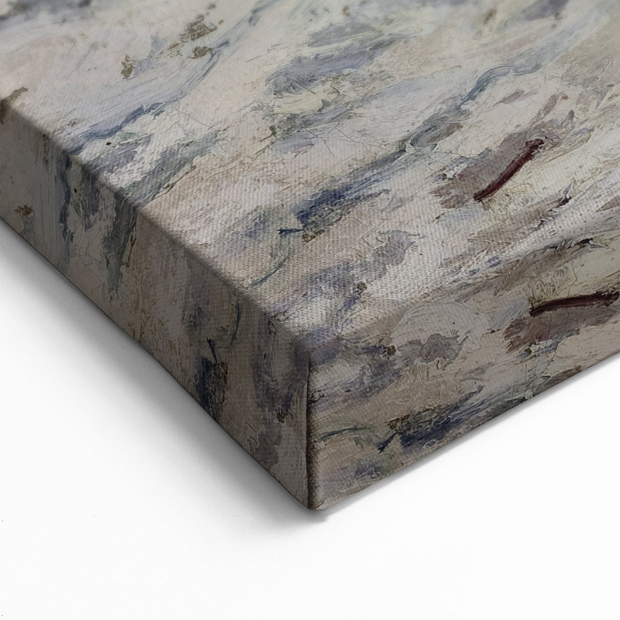 Expressionist Seascape – Gray Day at the Sea Canvas Print
