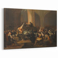 Romanticism Art: "Auto de Fé" by Francisco Goya