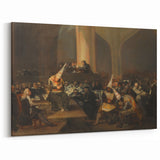 Romanticism Art: "Auto de Fé" by Francisco Goya