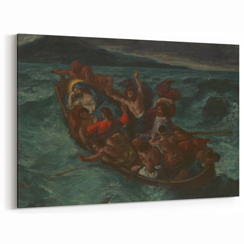 Romanticism Art: "Christ Asleep During the Tempest" by Delacroix