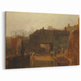 Romanticism Art: "Saltash with the Water Ferry" by J.M.W. Turner