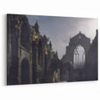 The Ruins of Holyrood Chapel - Romanticism Era Canvas Print