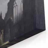 The Ruins of Holyrood Chapel - Romanticism Era Canvas Print