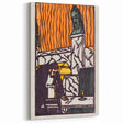 Expressionist Art - Bold Café Scene with Vibrant Colors