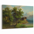 Famous Romantic Era Art: Alpine Landscape - Romanticism Canvas Print