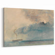 Romantic Art Prints: Paddle Steamer in a Storm - Historical Wall Art