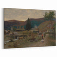 Classic Romantic Paintings: Volovec Landscape Romanticism Wall Art