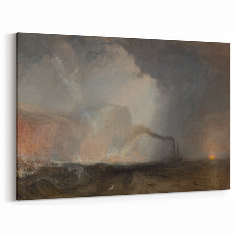 Romanticism Art: Staffa, Fingal’s Cave by J.M.W. Turner