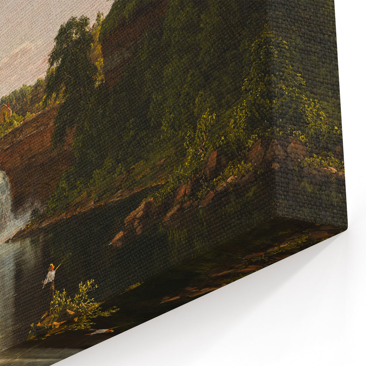 Romanticism Art: Lower Falls, Rochester by Frederic Edwin Church