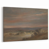 Romanticism Art: Hampstead Heath Early Morning by Constable