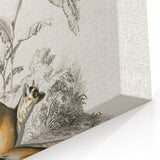 Classic Romantic Paintings: Lemurs - Historical Romanticism Canvas