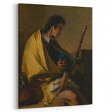 Romanticism Art: Saint Roch by Tiepolo Classic Canvas Print