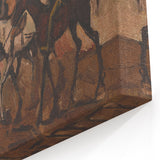 Expressionism Wall Art - Horse Patrol by Cyprián Majerník