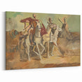 Expressionist Horse Riders Painting | Modern Abstract Expressionism