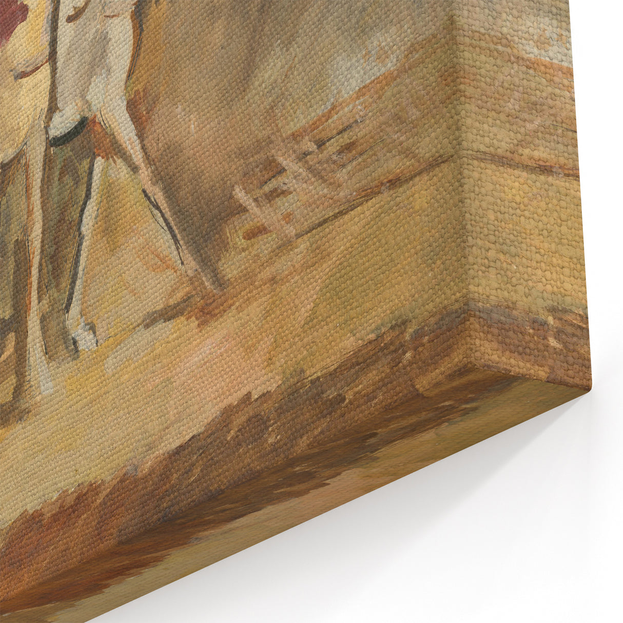 Expressionist Horse Riders Painting | Modern Abstract Expressionism