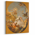 Romanticism Art: The Chariot of Aurora by Tiepolo Canvas Print