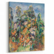 Impressionist Landscape Wall Art - Rocks and Trees - French Impressionism