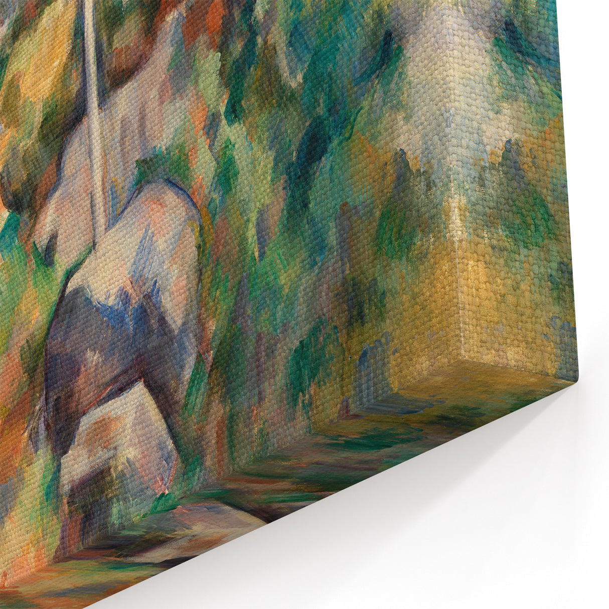 Impressionist Landscape Wall Art - Rocks and Trees - French Impressionism