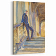 Romanticism Art: Sir Neville Wilkinson by Sargent Canvas Print