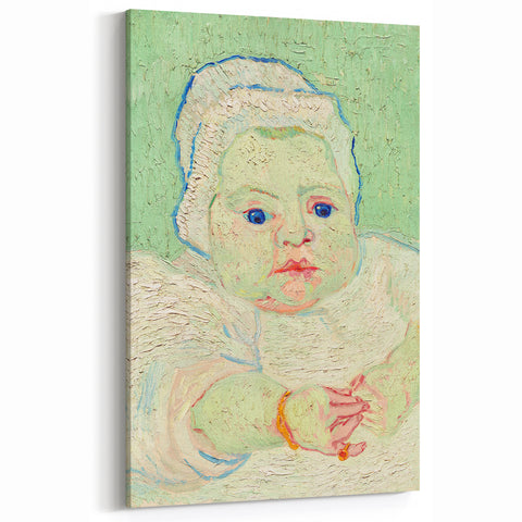 Impressionist Wall Art - Roulin's Baby by Van Gogh - French Portrait Art