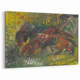 Expressionist Wall Art - Hunting Dogs by Weisz-Kubínčan - Bold Artwork