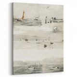 Impressionist Wall Art - Sketches of Marine Scenes - Coastal Elegance