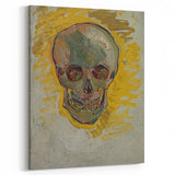 Expressionist Wall Art - Van Gogh Skull Profile - Bold Impressionism