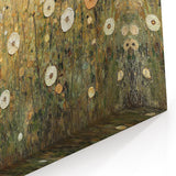 Earthy Abstract Floral Canvas - Serene Botanical Wall Decor