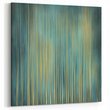 Minimalist Forest Abstract Canvas - Elegant Vertical Art Design