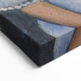 Modern Wall Art: Modigliani’s Alice – Abstract Portrait in Cool Tones