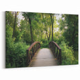 Bridge Paintings - Tranquil Pathway in Forest