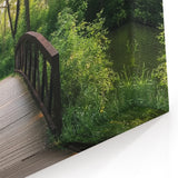 Bridge Paintings - Tranquil Pathway in Forest