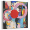 Colorful Circles and Abstract Shapes - Modern Geometric Wall Art