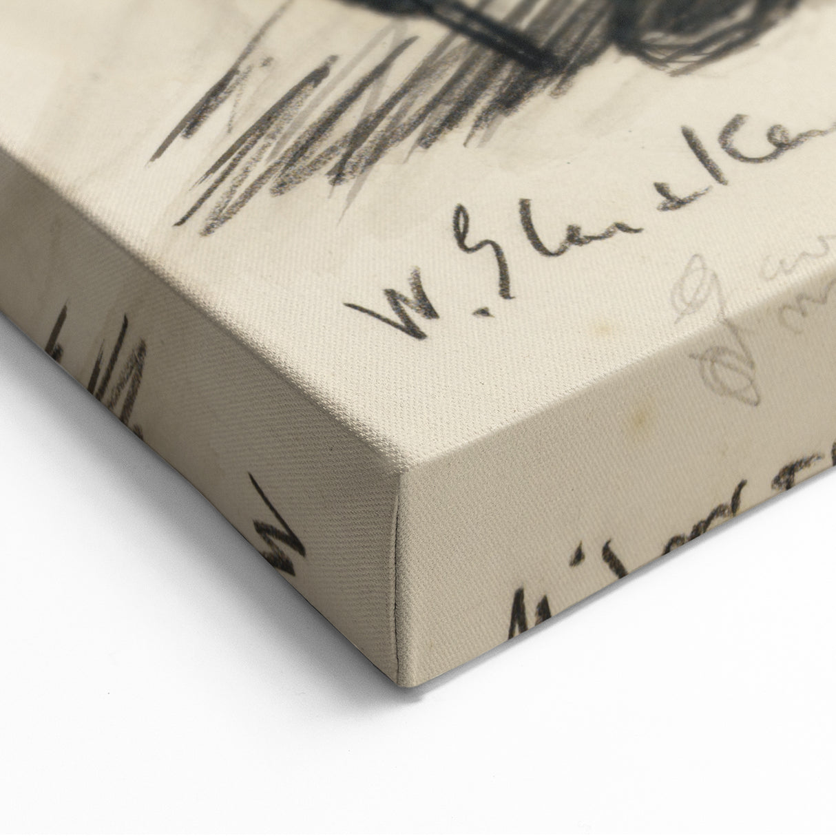 Modern Wall Art: William Glackens’ Sketch – Expressive Charcoal Drawing