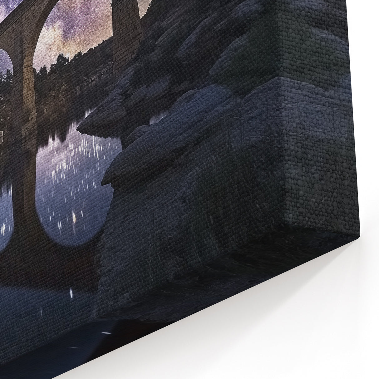 Bridge Photography Prints – Milky Way Over Historic Arch Bridge