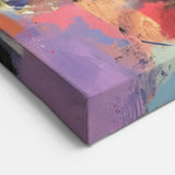 Abstract Circles in Vibrant Pastels - Modern Geometric Wall Art