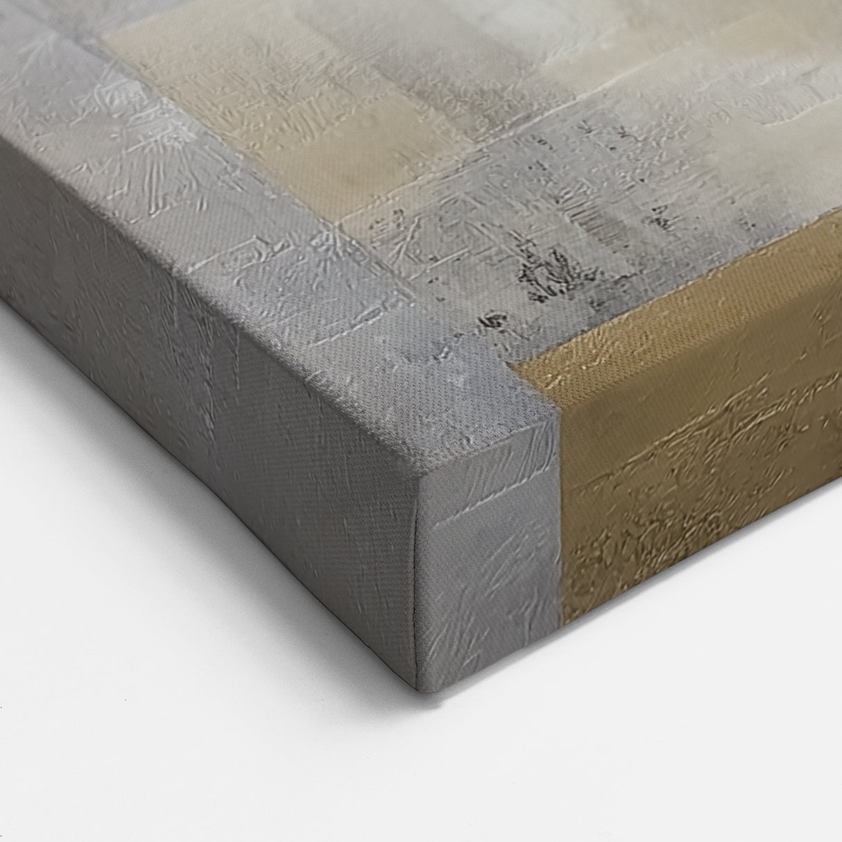 Neutral Tones Geometric Design - Modern Abstract Wall Art