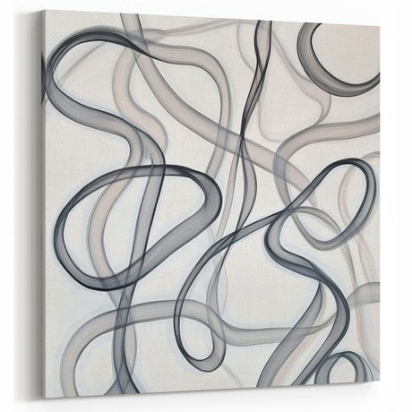 Geometric Wall Art Prints - Contemporary Black and White Artwork