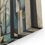 Modern Geometric Art Prints - Triptych Abstract Wall Art Decor