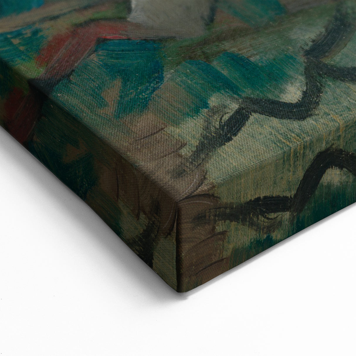 Expressionism Wall Art - Abstract Forest Scene by Expressionist Artist