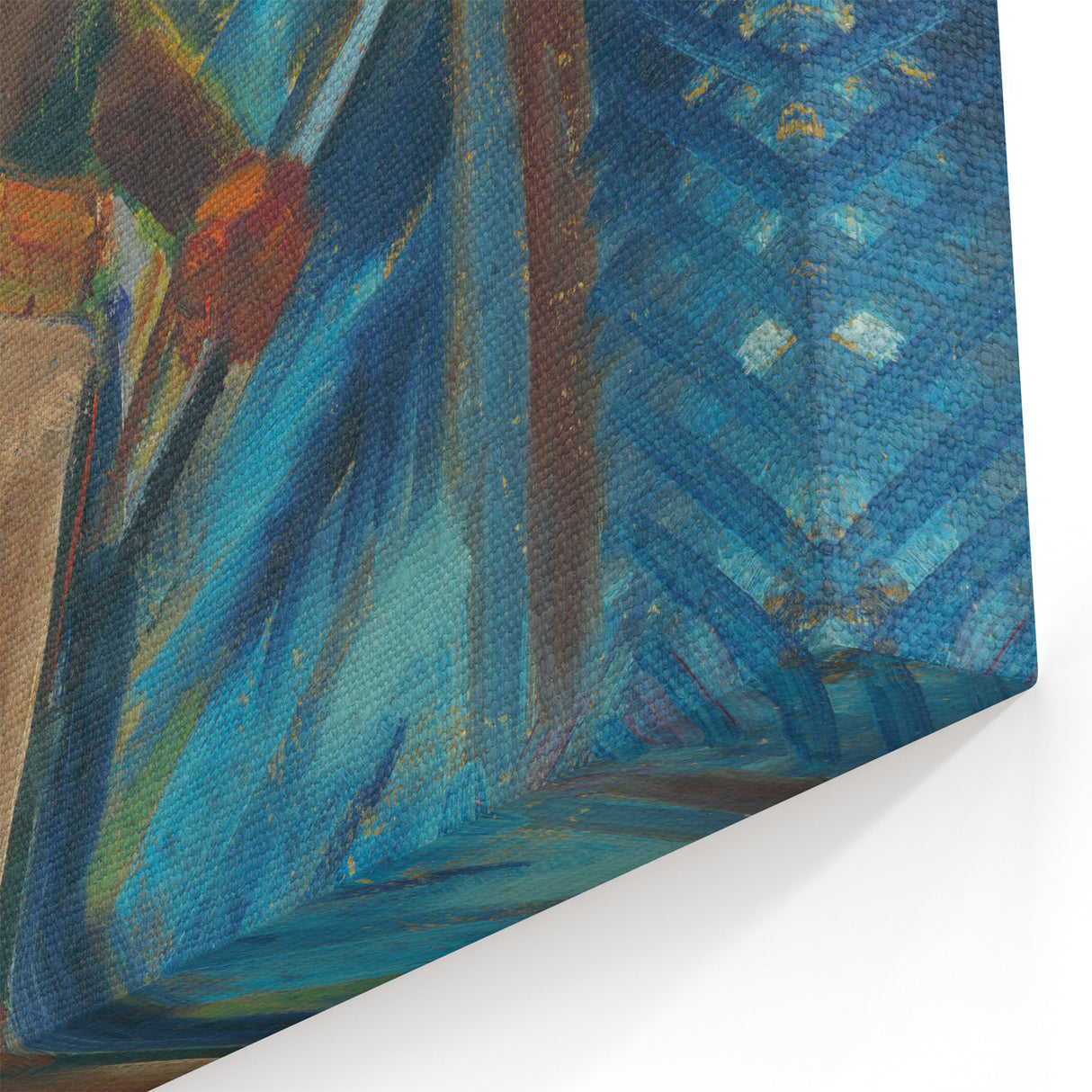 Expressionism Wall Art - Hunter with a Fox by Arnold Peter Weisz