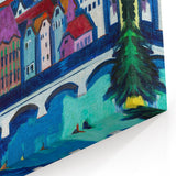 Expressionist Art of Zurich - Vibrant Abstract Expressionism Wall Art