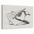 Expressionist Art - Writing Hand by Leo Gestel Wall Décor